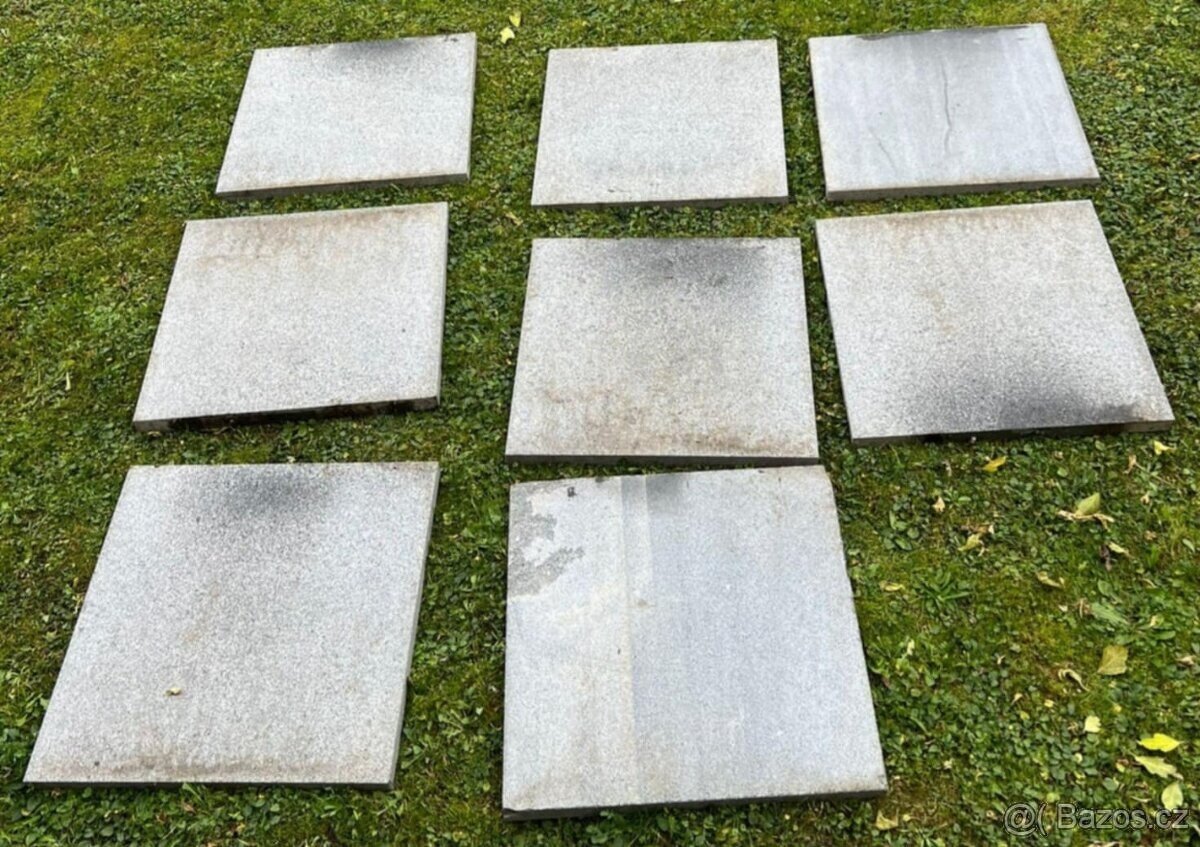 Nové žulové desky 50 x 50 cm - 4