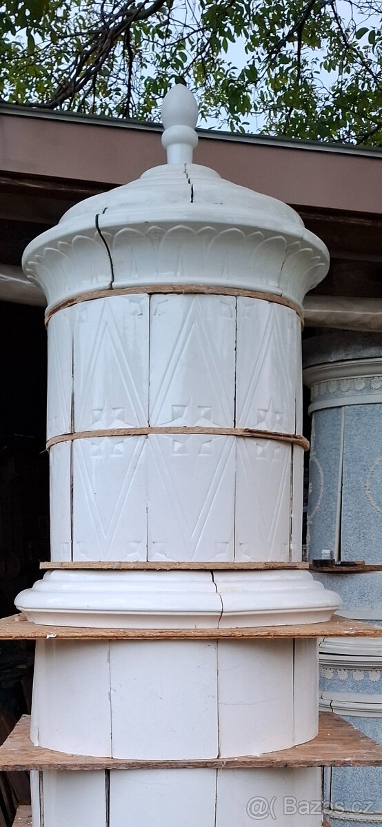 Kachlová kamna historická - 4