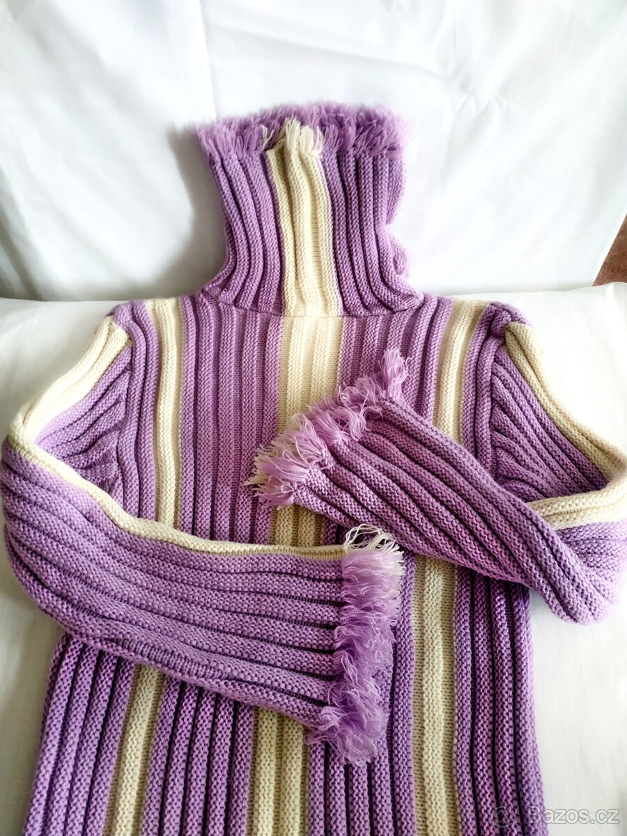 Dámský rolákový svetr - 4