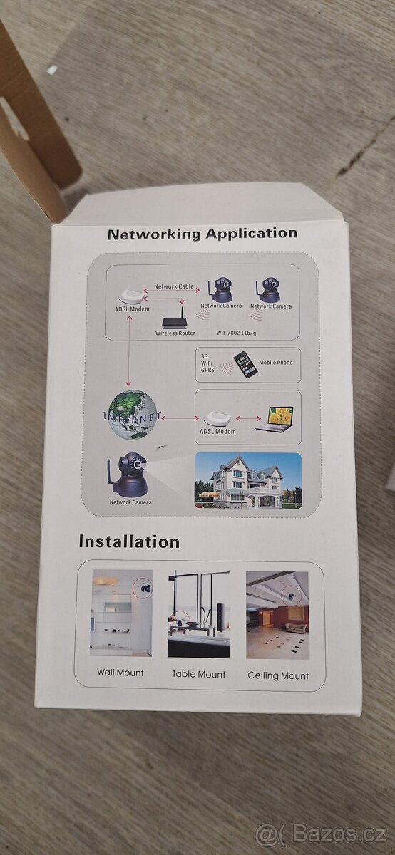 IP kamera WIF/IR LED IR Night Vision - 4