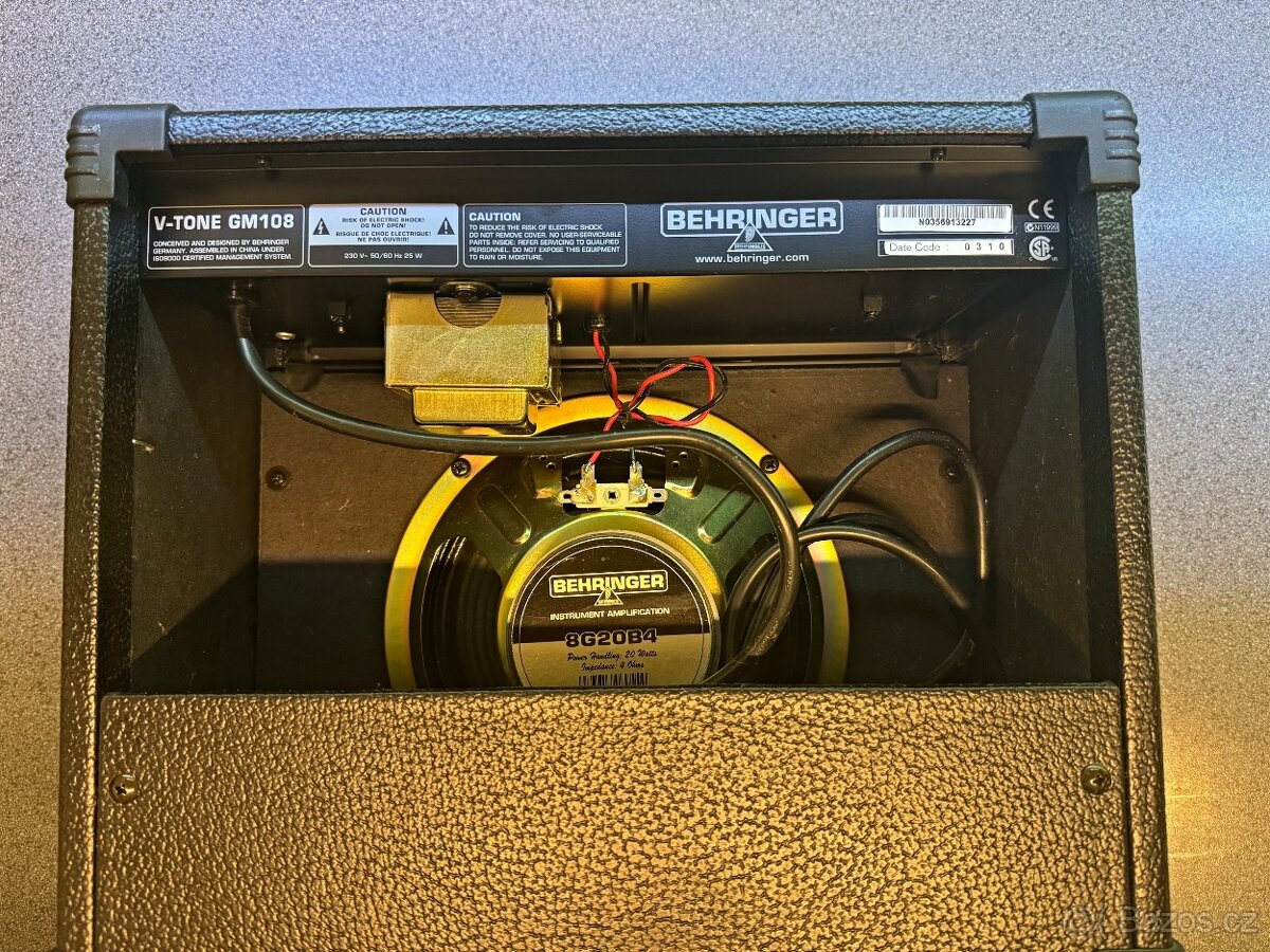 Kytarové kombo Behringer GM 108 V-TONE - 4