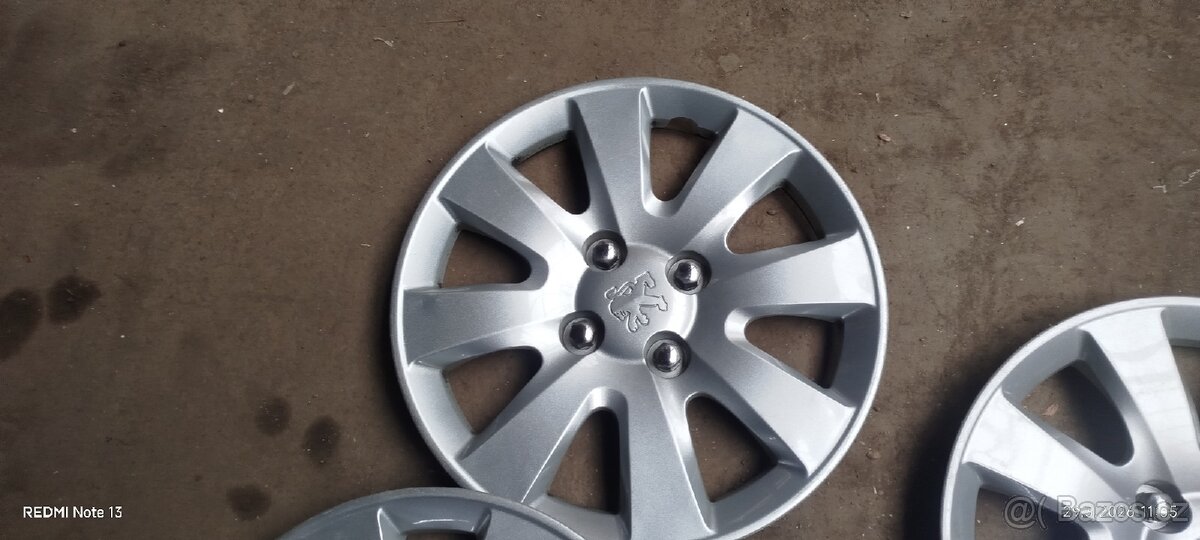 Poklice 15 Peugeot originální - 4