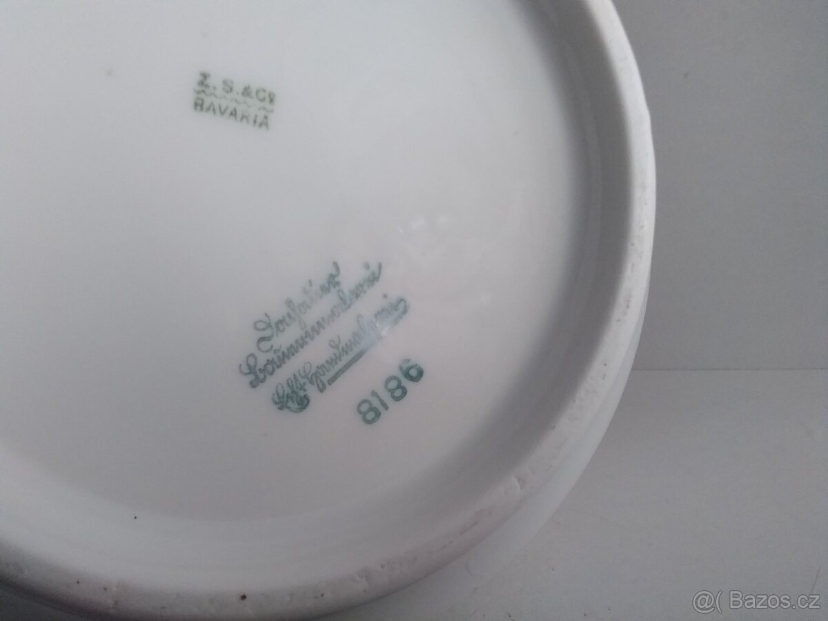 Porcelánová váza - Německo. - 4