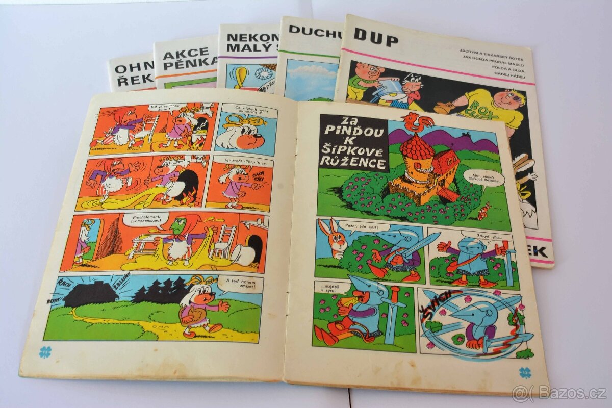Čtyřlístek č. 8 + 5ks rok 1988 - 4