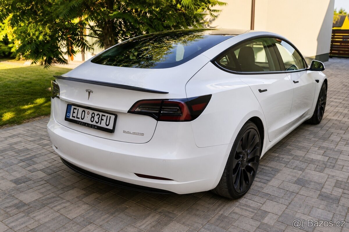 Tesla Model 3 Performance AWD, odpočet DPH, AMD Ryzen - 4