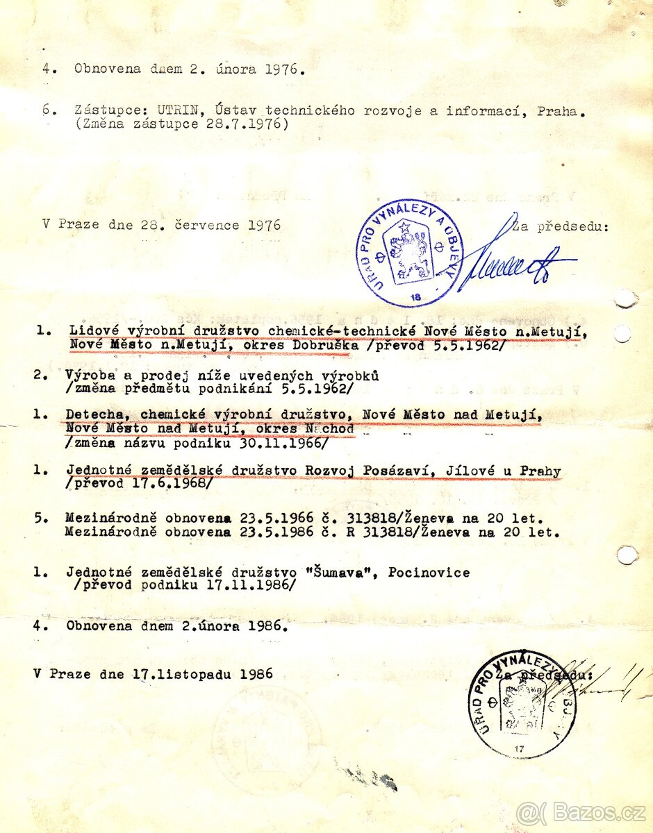 Ochranná známka TRAVEX - 4