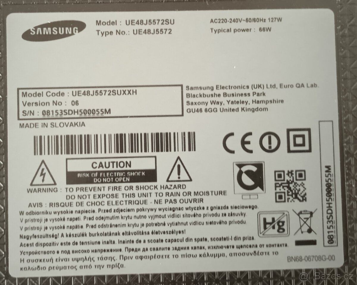 Prodam Samsung UE48J5570-121cm FullHD Smart WiFi LED TV.Zaru - 4