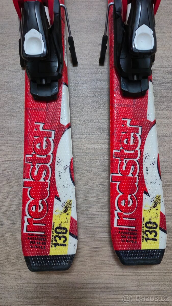 Dětské carvingové lyže Atomic, 130cm - 4