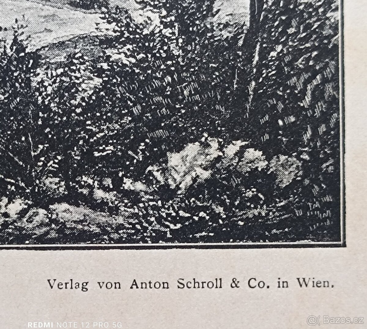 Originální litografické listy z „Der Architekt“ (1895 - 4