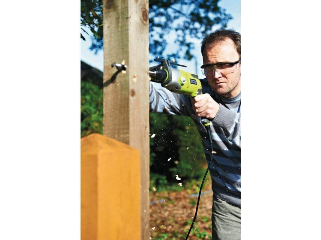 2rychlostní příklepová vrtačka RYOBI 1010W (nová) - 4