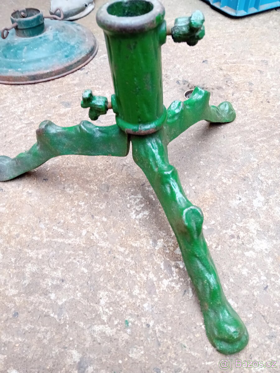 Retro stojánky na vánoční stromek - 4