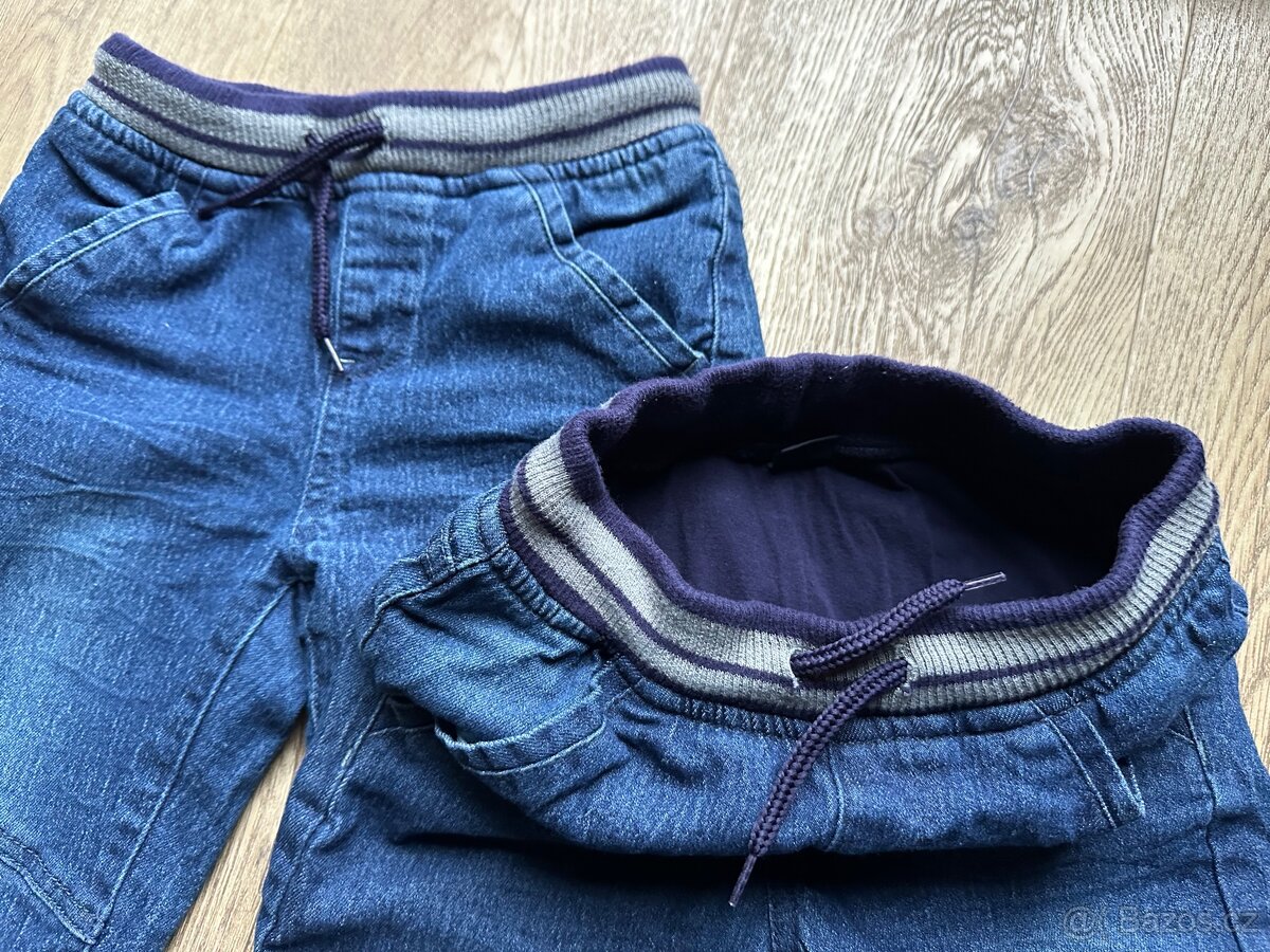 Chlapecké džíny s podšívkou velikost 116 - 4