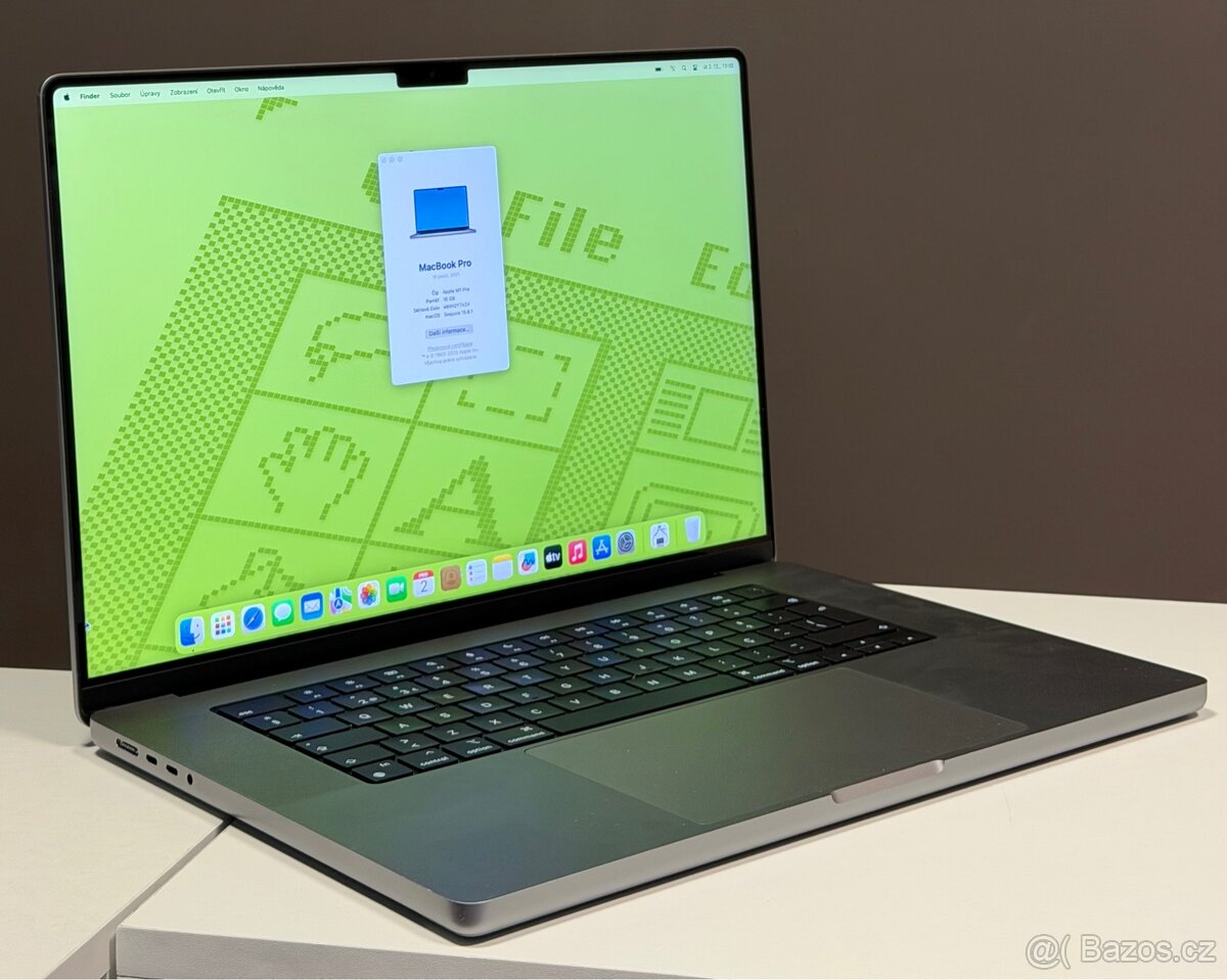 MacBook Pro 16” 2021 CTO /16GB RAM/512GB SSD/Záruka - 4