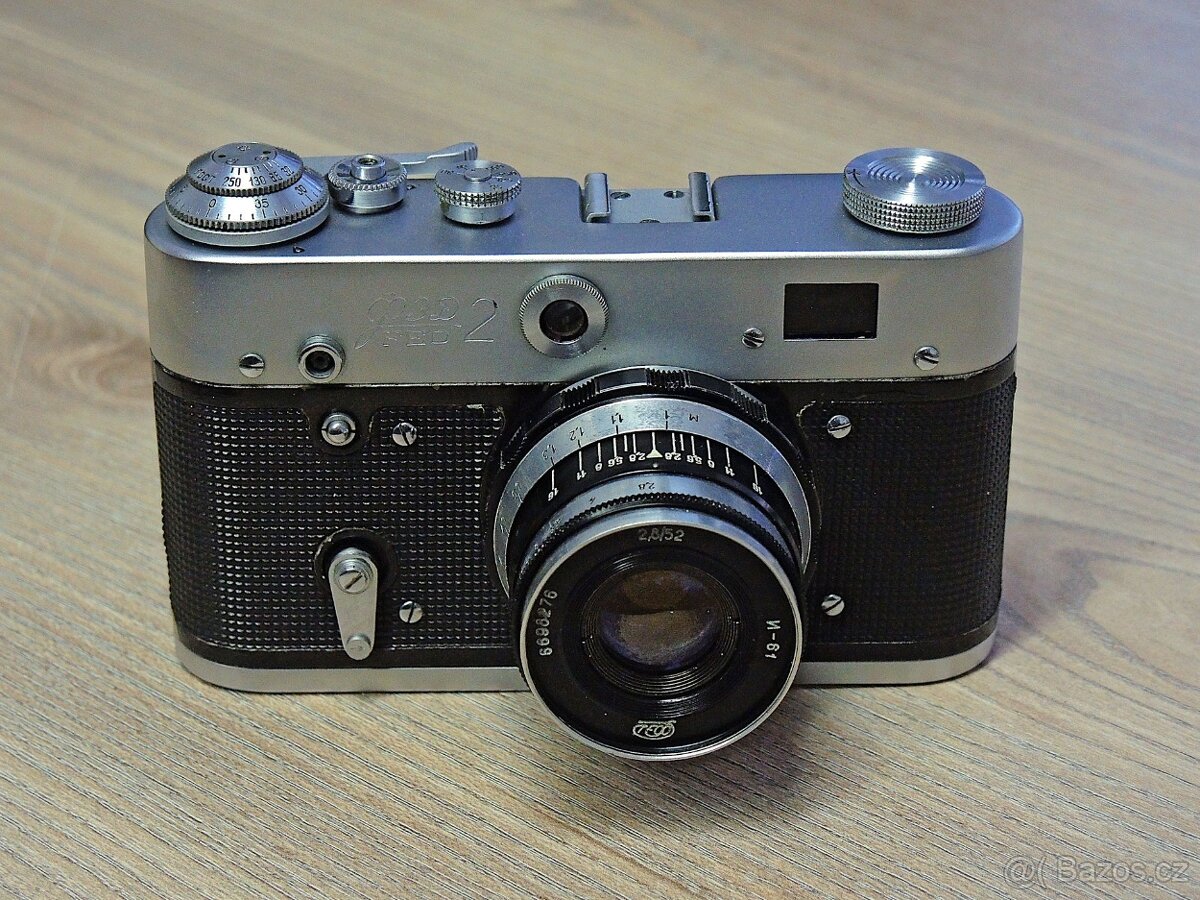 Dálkoměrný FED 2 + Industar I-61 (2.8/52 mm) - r. 1955 - 4