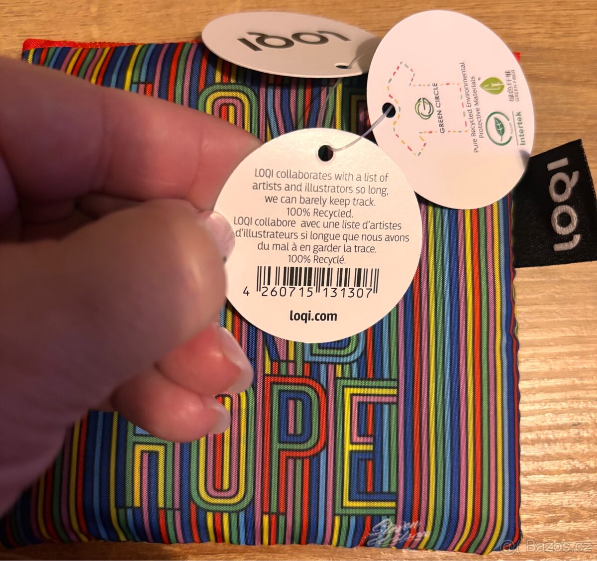 Krásná nová nákupní skládací taška Loqi - 4