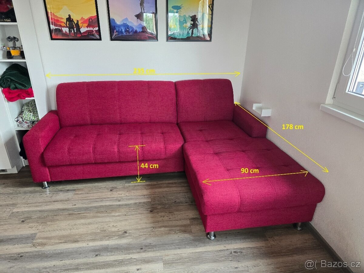 SEDACÍ SOUPRAVA V TOP STAVU (+ MOŽNÝ DOVOZ) - 4