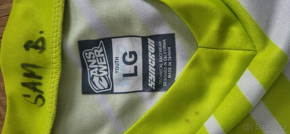 Triko a rukavice answer . Vel cca 10 let. - 4