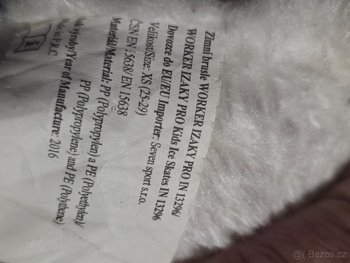 Dětské rostoucí lední brusle 25 až 29 - 4