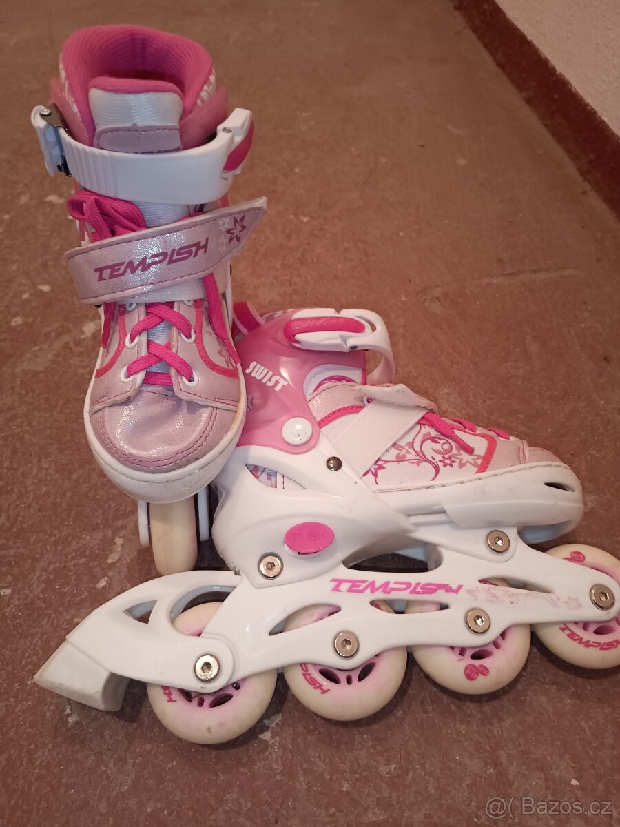 Prodám dětské inline brusle Tempish Swist - 4