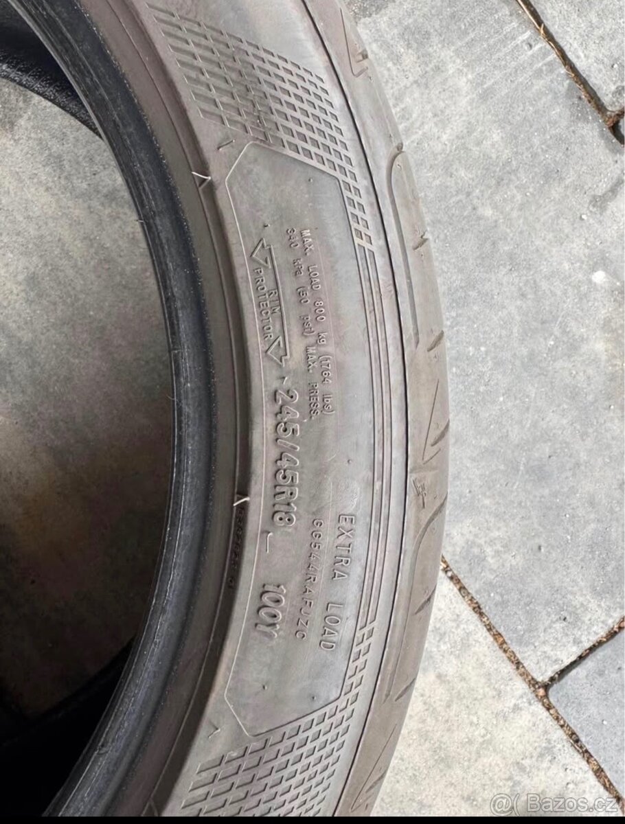GoodYear 245/45R18 - 4