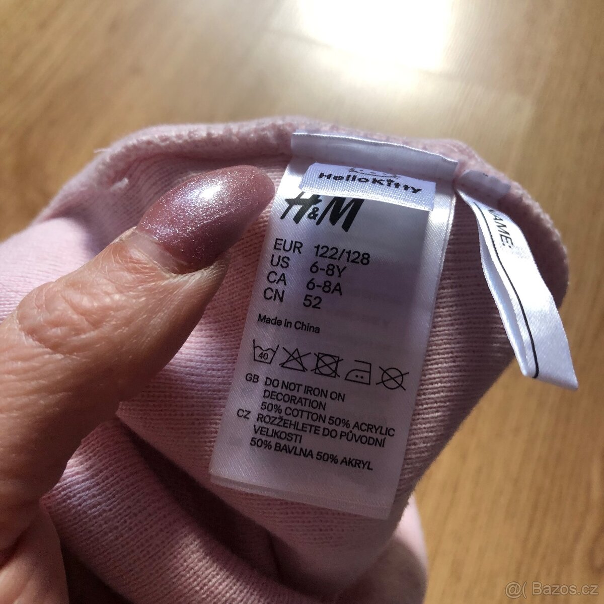 Čepice nová kitty H&M 122/128 - 4