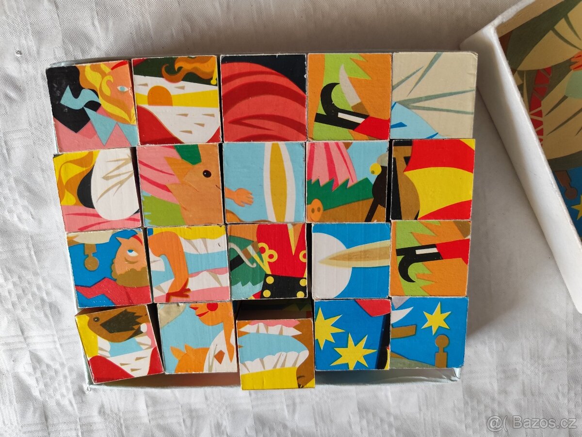 Dřevěné kostky - 4