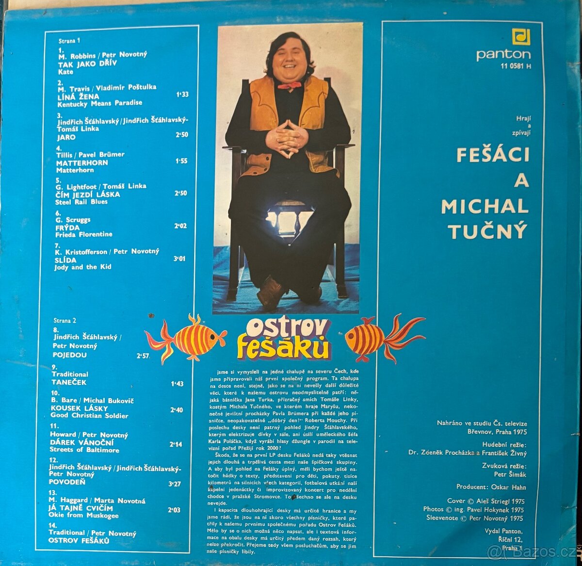 Ostrov Fešáků - LP Michal Tučný Fešáci Vinyl - 4