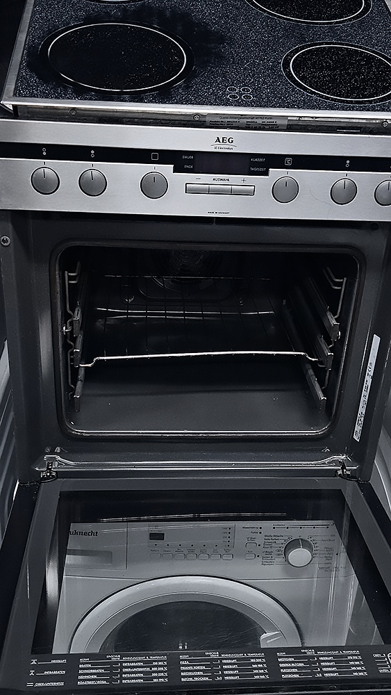 Horkovzdušná trouba se sklokeramickou deskou - set AEG Comp. - 4