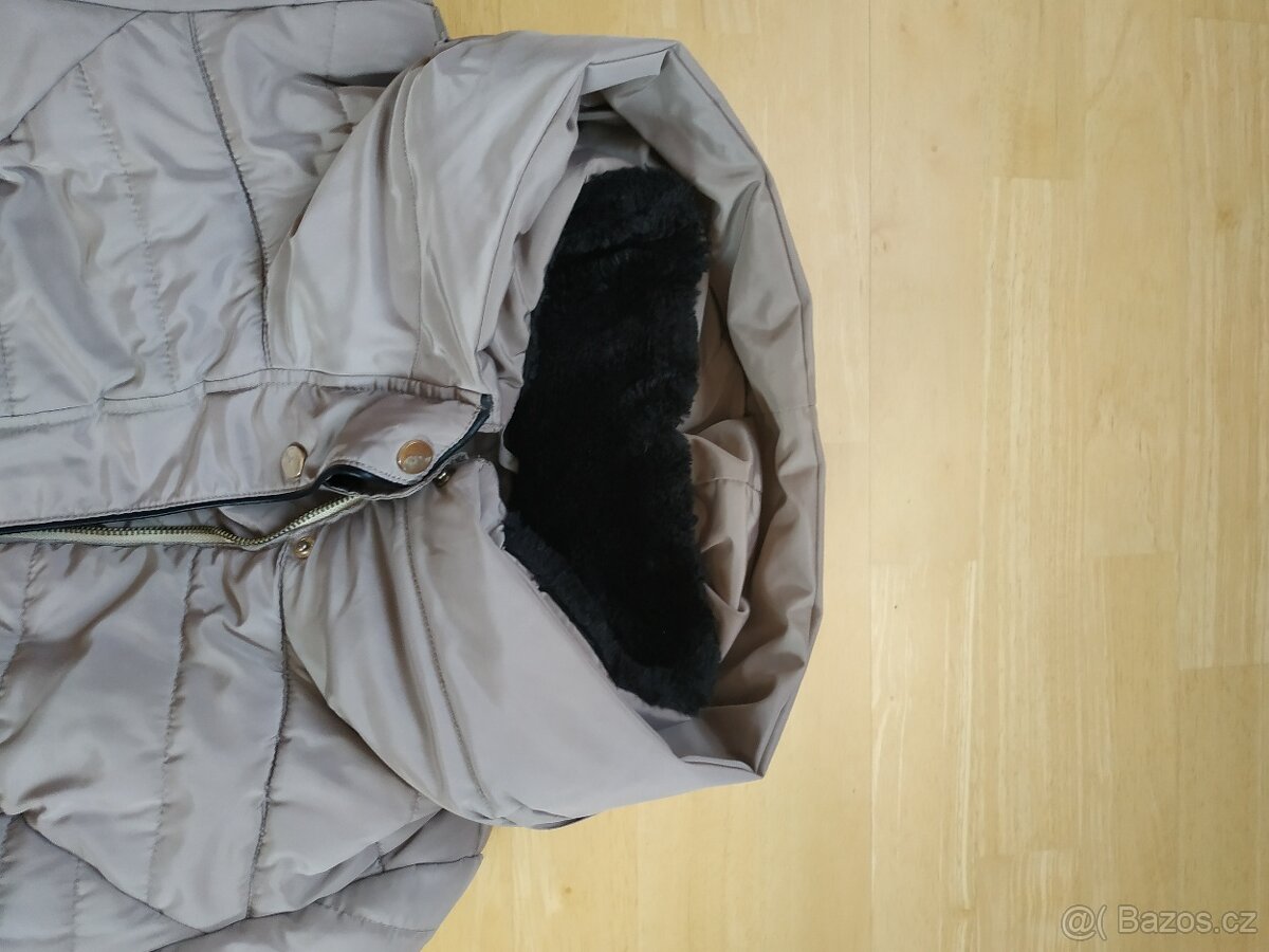Dámská zimní bunda,kabát vel. 44 - 4