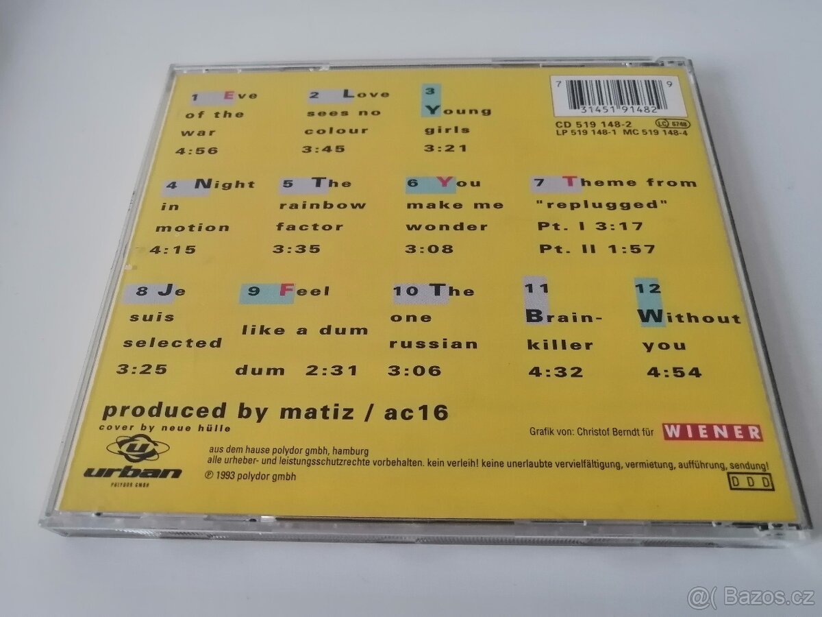 CD U96 / REPLUGGED / 1993 - 4