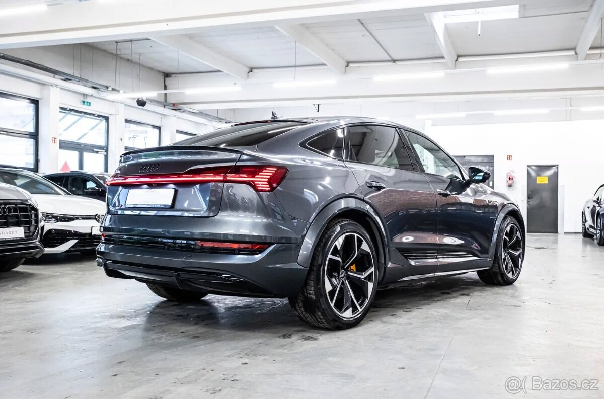 Audi E-tron S Sportback 370kw (503k), záruka, Matrix, R21 - 4