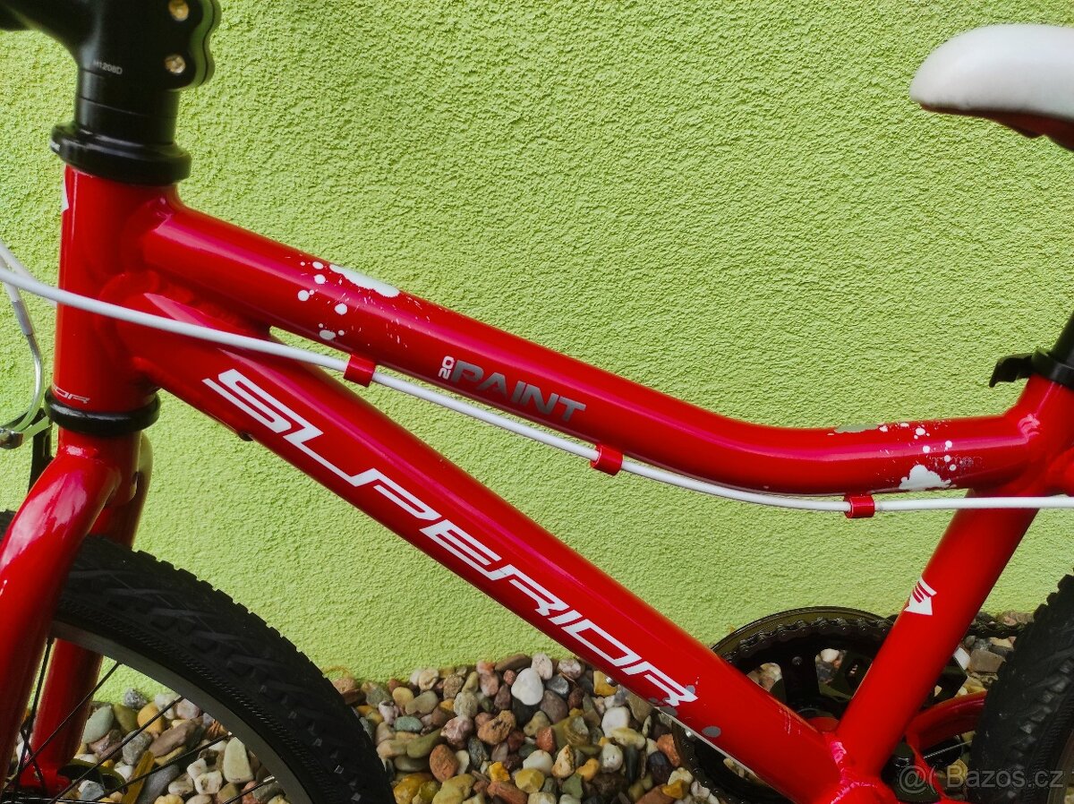 Značkové dětské kolo Superior 20 "(červená) - 4