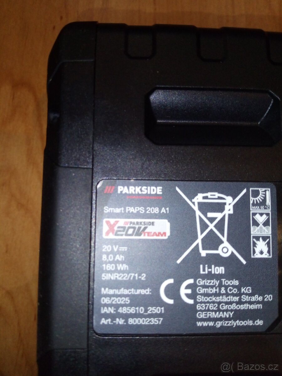 Akumulátor Parkside Smart PAPS208A1 - 4