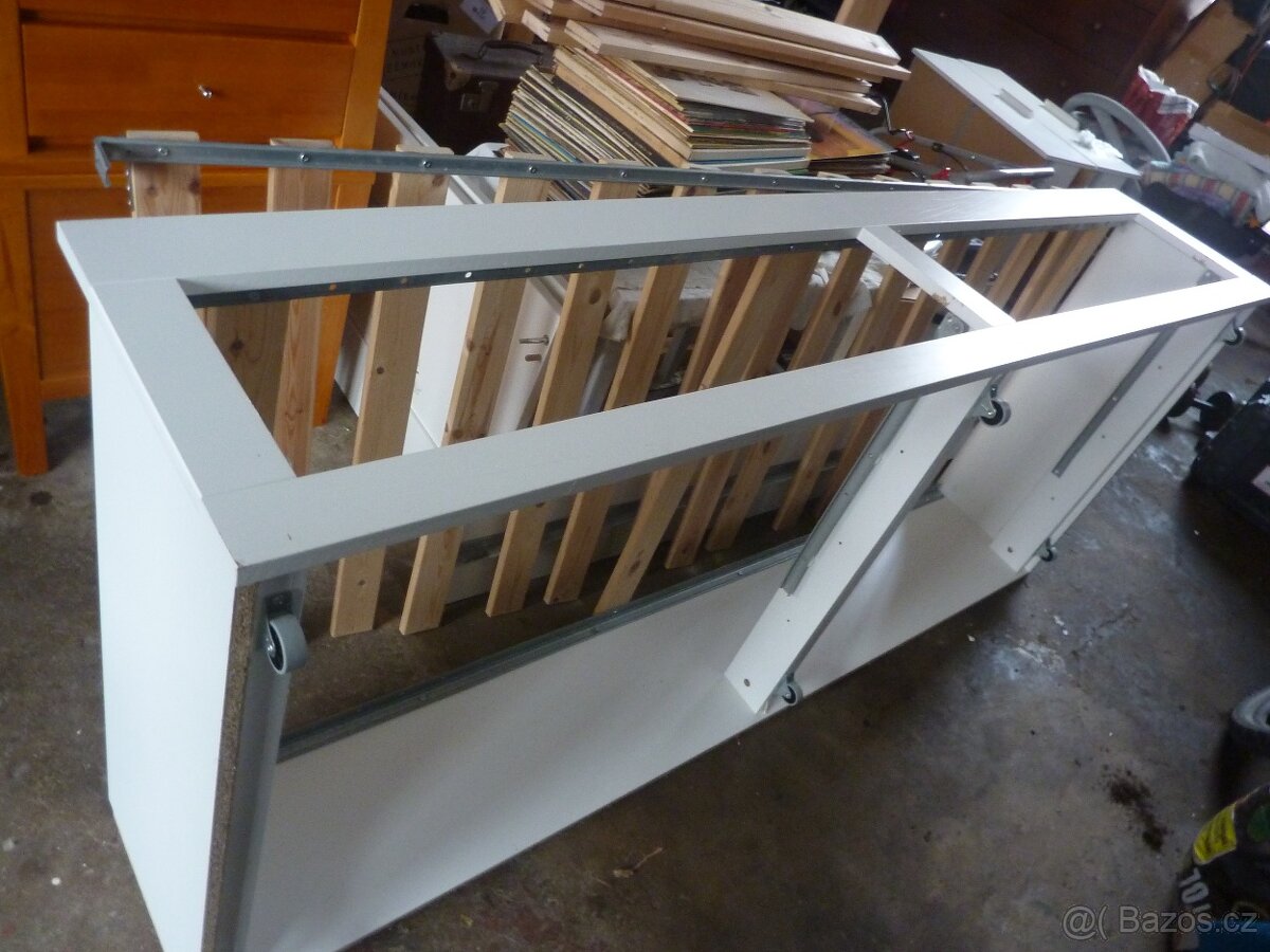 Postel Ikea BRIMNES 80x200, rozkládací - 4