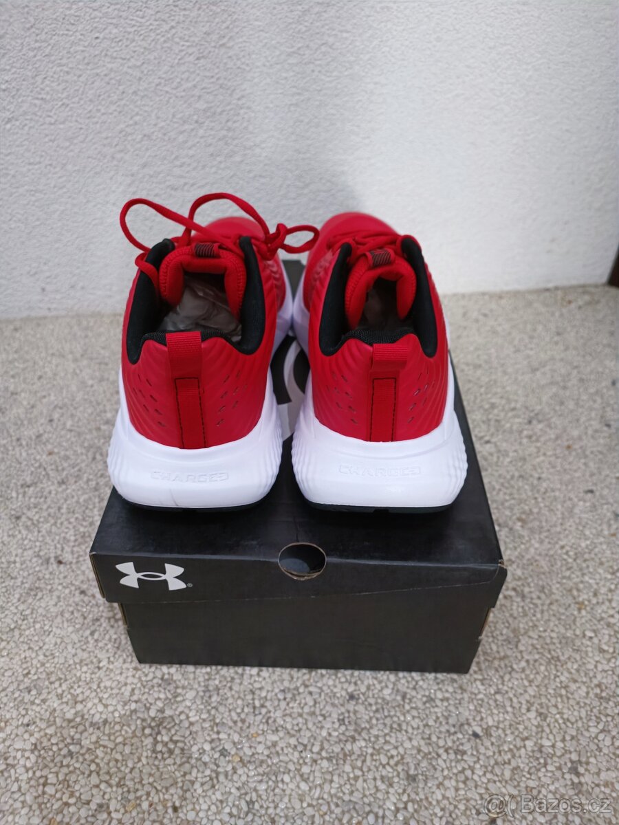 Tenisky Under Armour červené - 4