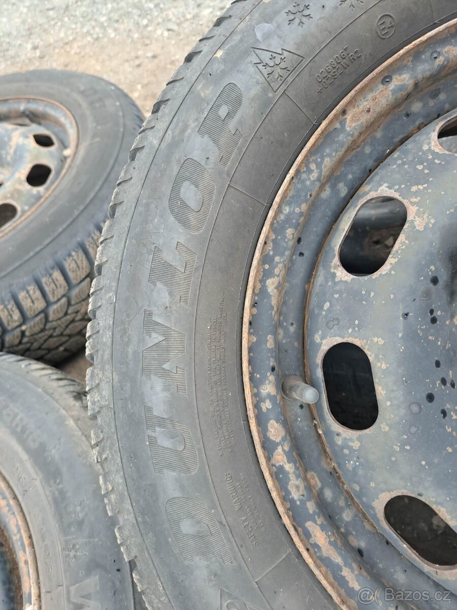 Prodám sadu plechových disků ze škody Octavia I - 4