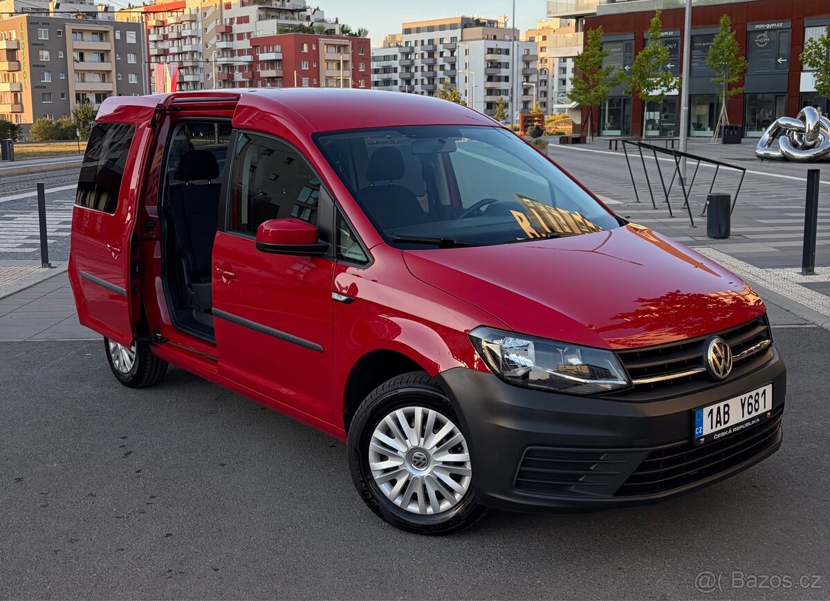 VW CADDY 1.2 tsi,NEBOURANÉ,1. MAJITEL,STK,BLUETOOTH,TEMPOMAT - 4
