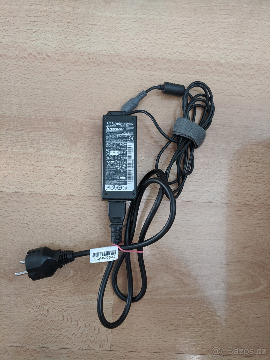 Napájecí adaptér Lenovo: 65W, 20V - 4