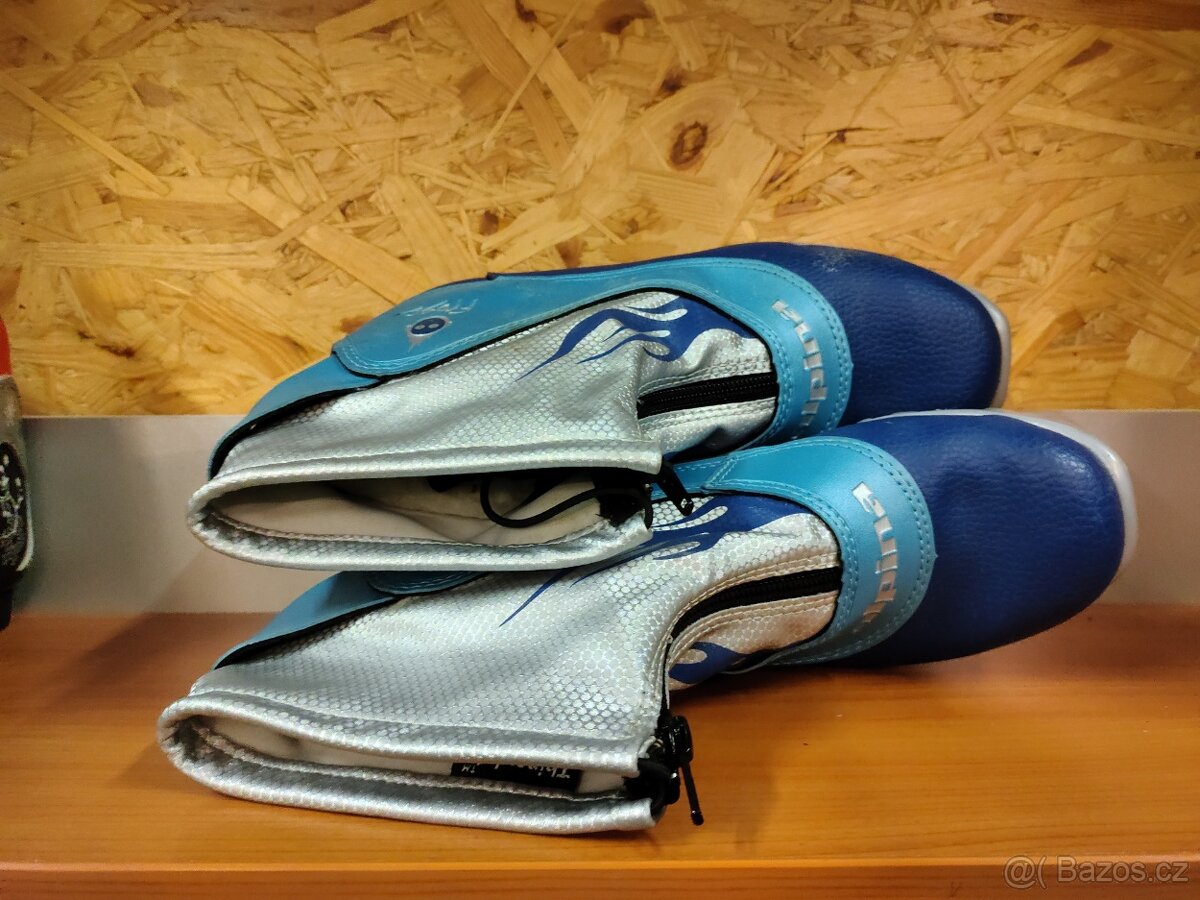 Boty na běžky ALPINA FROST blue na NNN vel. 37, stélka 23,5c - 4