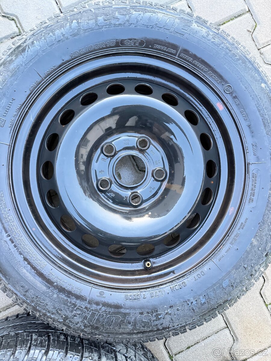 Ocelová kola VW 6J x 15, 5x112, ET 47 - 4