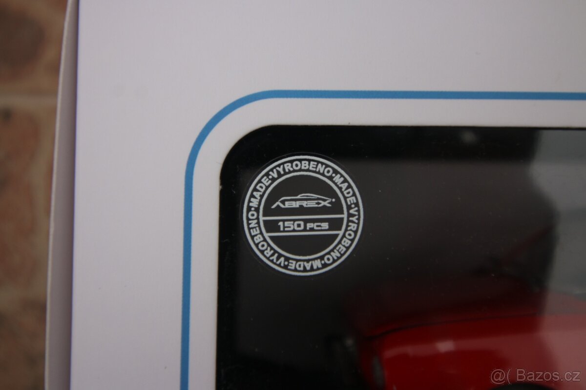 Škoda 110R 1:18 Abrex Limitka 150ks - nové nerozbalené - 4