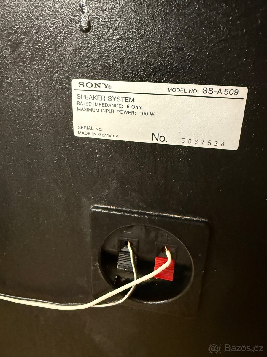 Třípásmové reprobendy SONY - 4