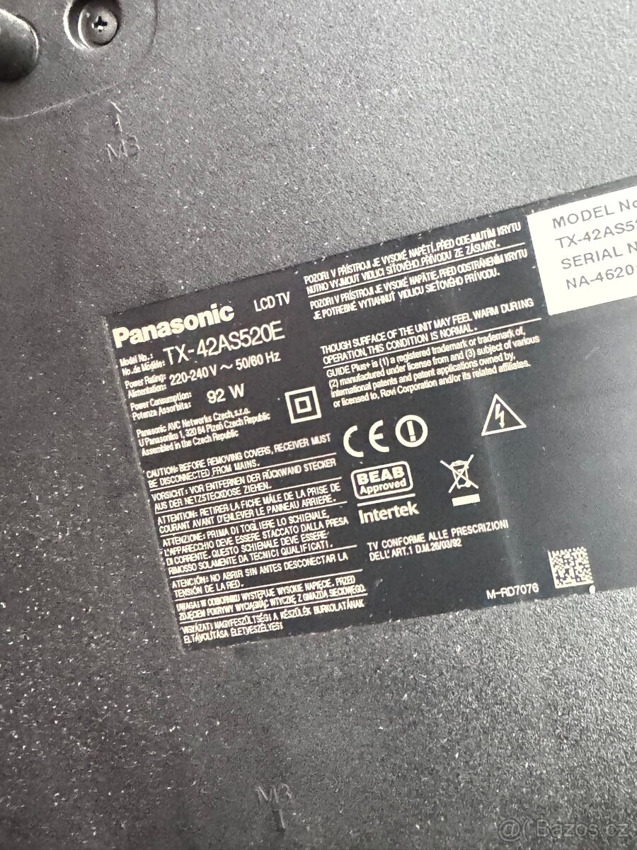 Televize Panasonic 110cm + soundbar - 4