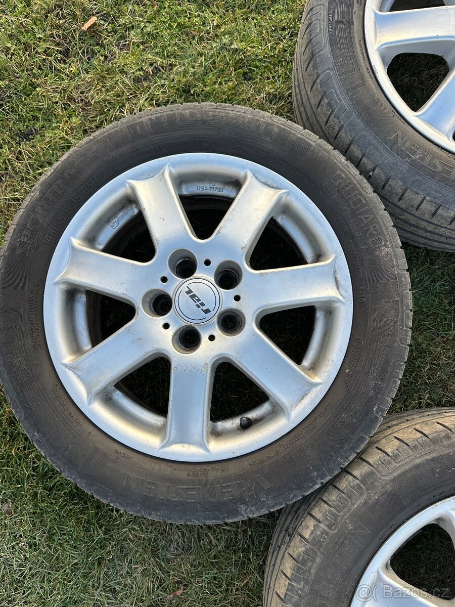 5x100 Fabia II Roomster 195/55/15 - 4