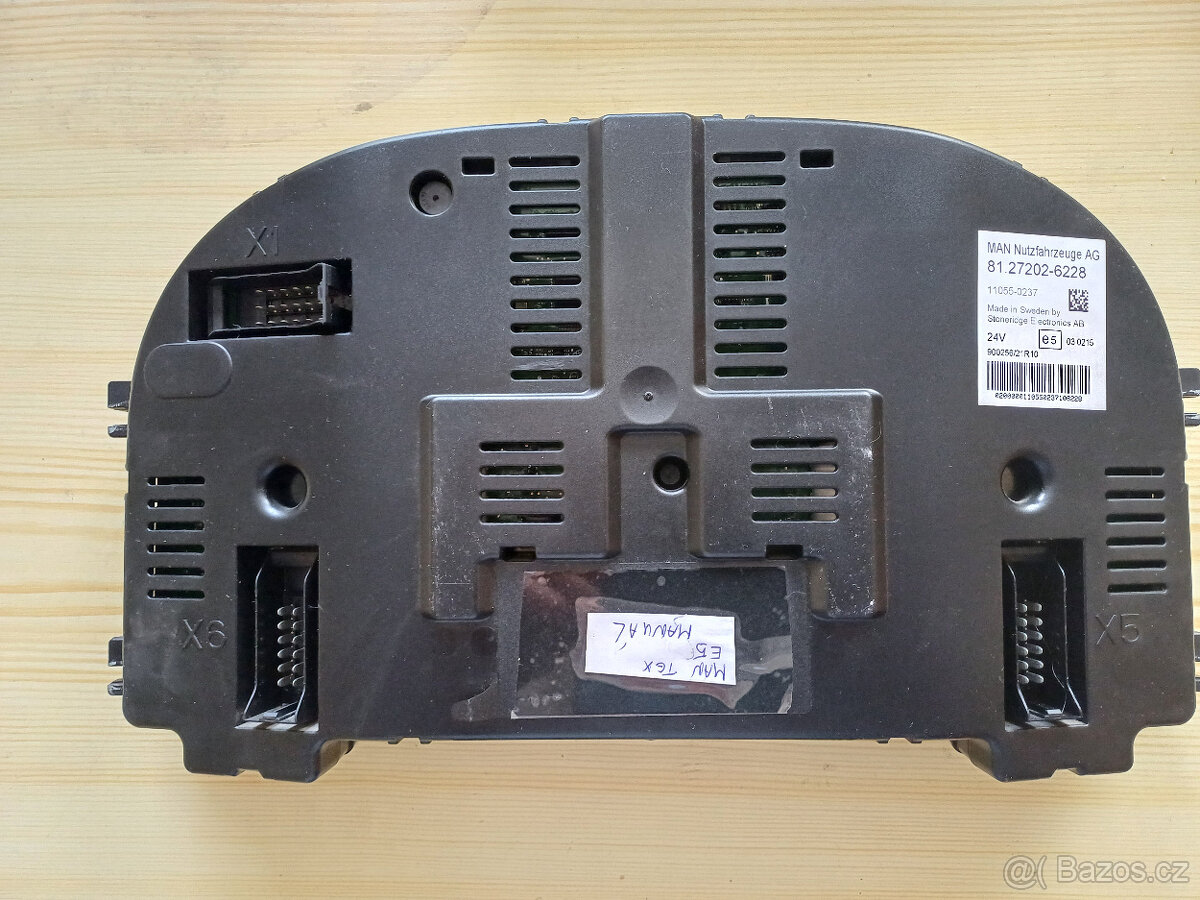 MAN TGA TGX přístrojové desky - 4