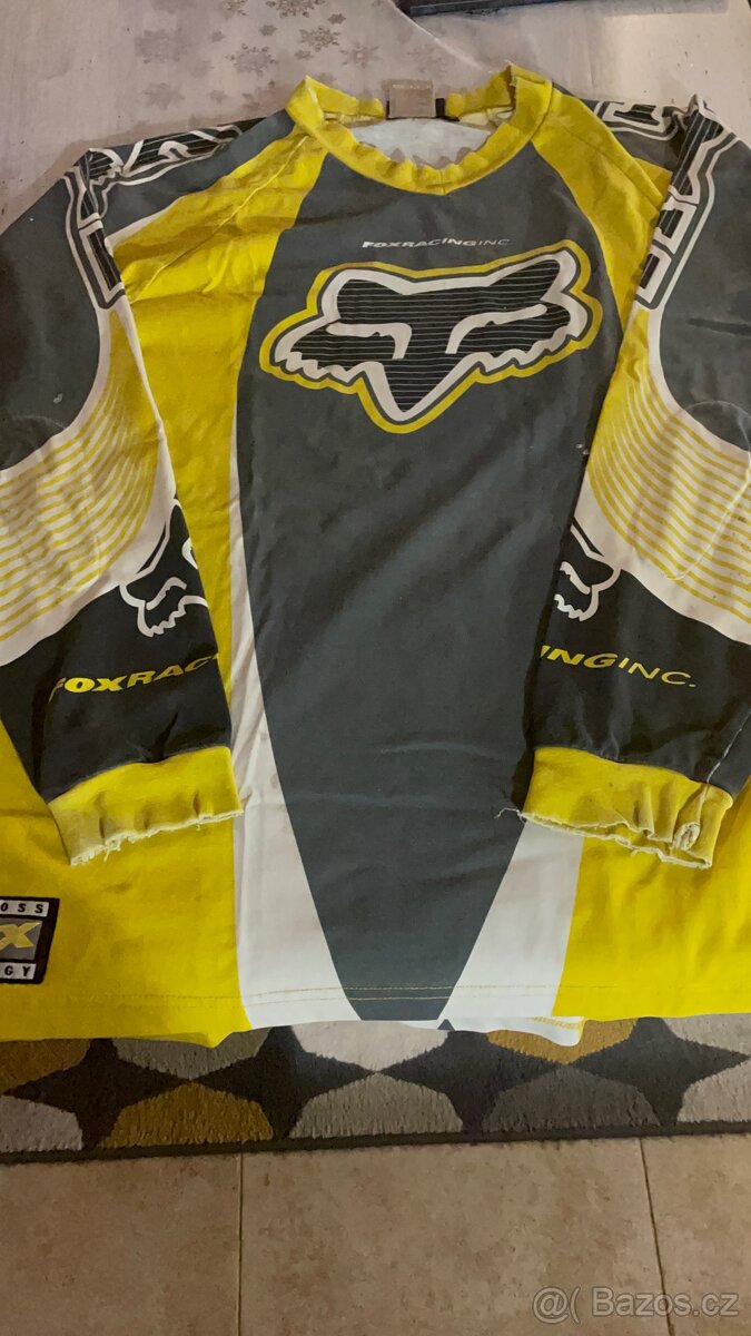 Motocrossove kalhoty Fox - dres Fox - 4