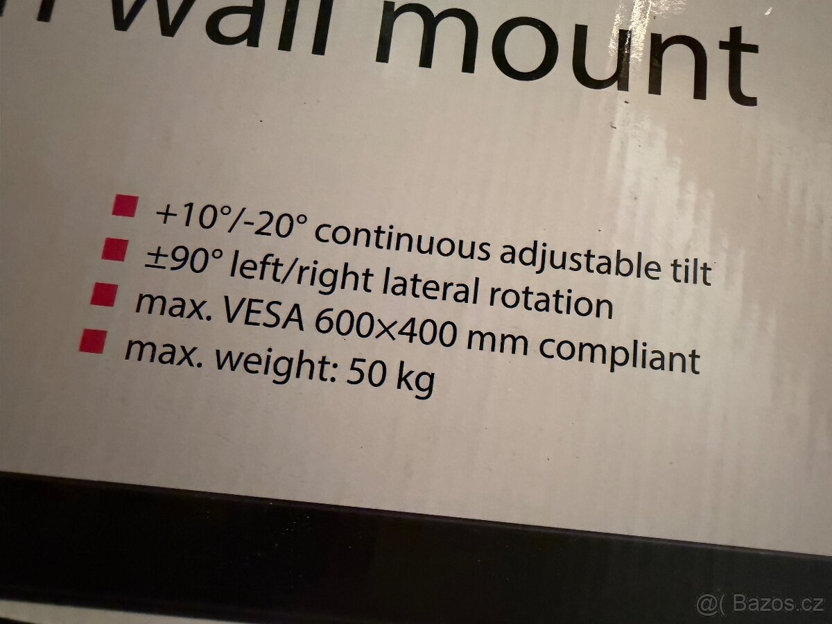 Držák tv. Výklop,sklop záruka 30let - 4