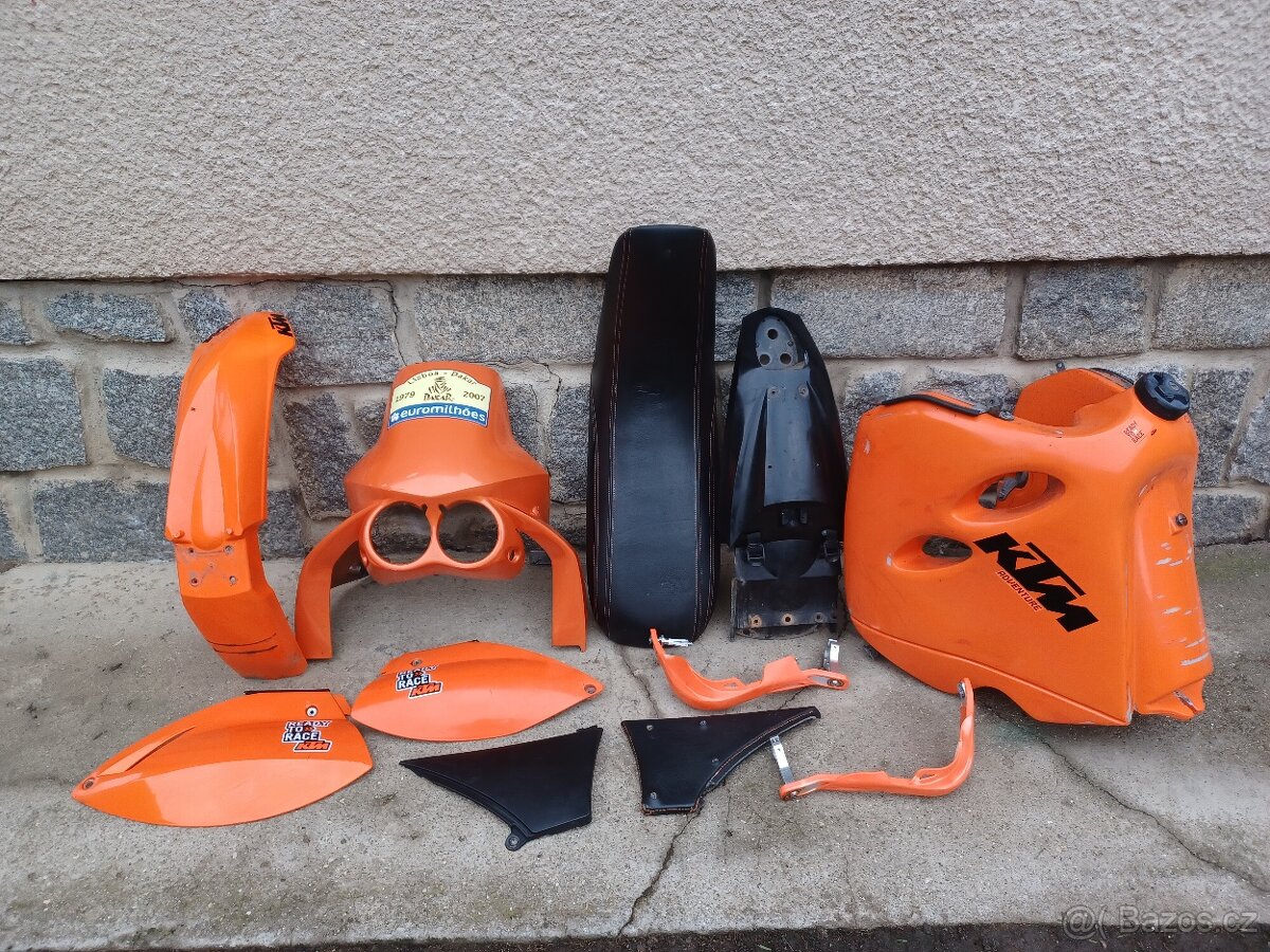KTM LC4 640 - 620 PLASTY - 4