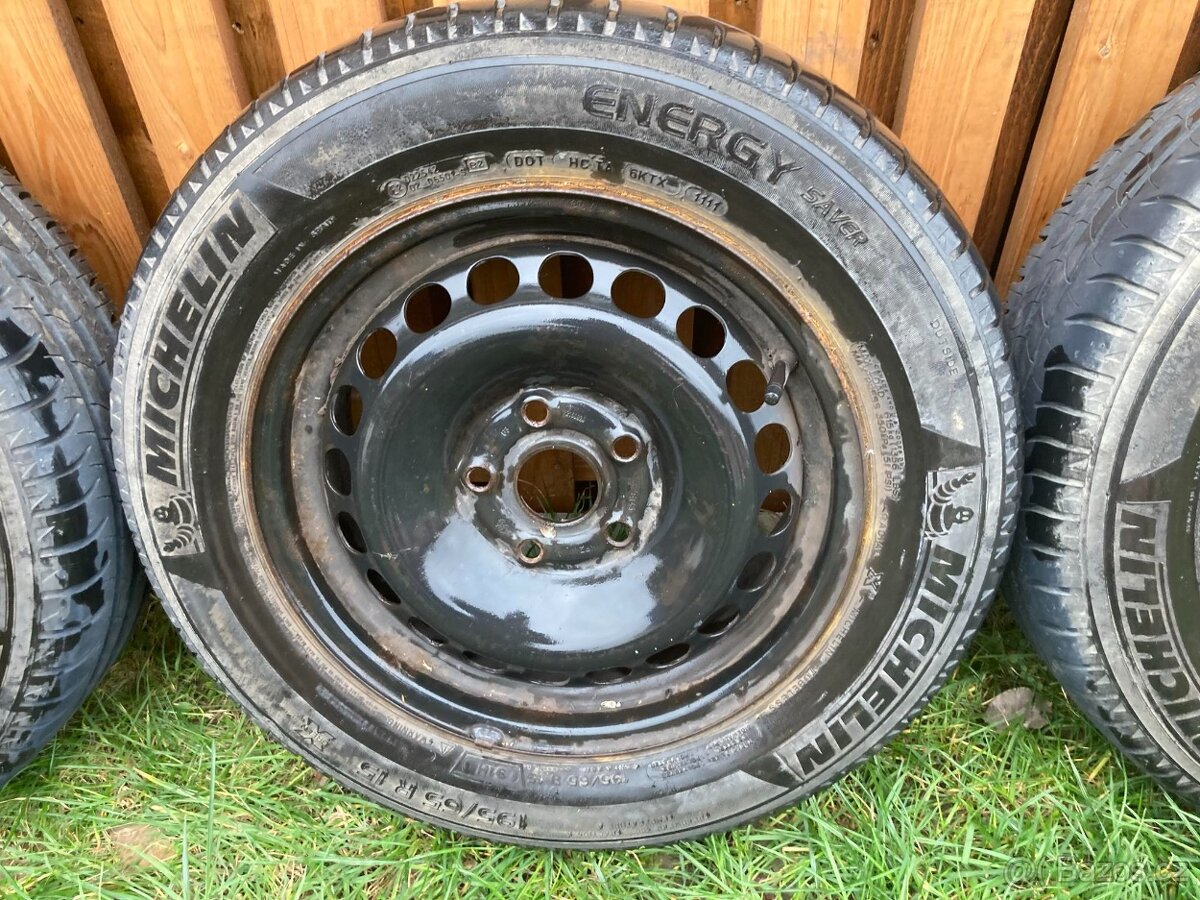 Michelin Energy Saver 195/65 R15 + disk 5x112 - 4