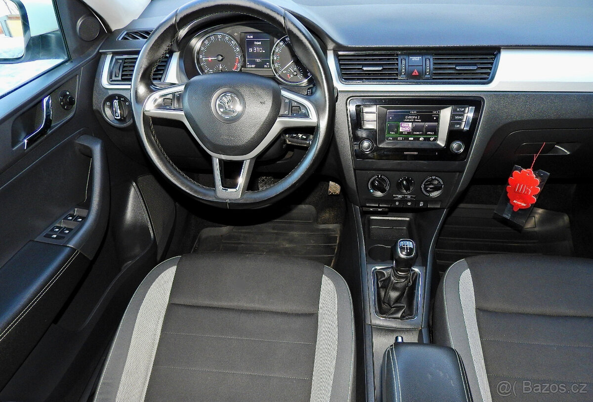 Š.Rapid Space 1.4 TDI 66 kW, Infotainm.,ČR,S.kn.,2017,garáž. - 4